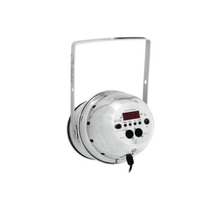 EUROLITE LED PAR-64 RGB srebrny 10mm krótki